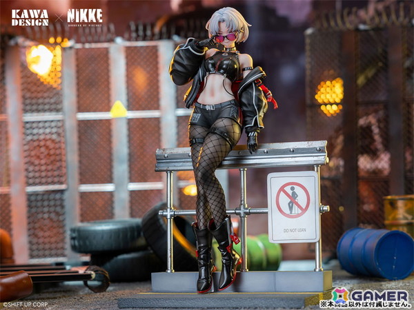 「勝利の女神：NIKKE」メティス部隊の自称・ヴィラン「ドレイク」がヴィランレーサー衣装で登場！あみあみ限定特典としてA2クリアポスターも付属の画像1