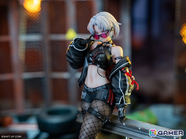 「勝利の女神：NIKKE」メティス部隊の自称・ヴィラン「ドレイク」がヴィランレーサー衣装で登場！あみあみ限定特典としてA2クリアポスターも付属の画像10