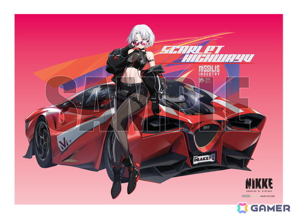 「勝利の女神：NIKKE」メティス部隊の自称・ヴィラン「ドレイク」がヴィランレーサー衣装で登場！あみあみ限定特典としてA2クリアポスターも付属の画像19