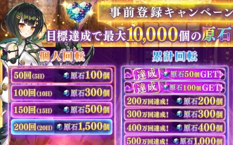 「邪神戦記ルルイエ少女隊 -クトゥルフ神話TD-」事前登録者数が10万人を突破！事前登録ガチャも累計100万回を達成