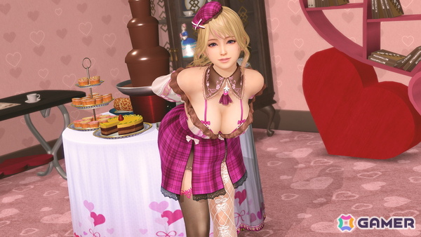 「DEAD OR ALIVE XVV」で新SSR水着「フレサ・ベーゼ」が登場するバレンタインコーデガチャが開催！「甘酸っぱいバレンタインキャンペーン」も実施中の画像