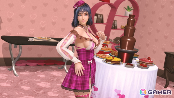 「DEAD OR ALIVE XVV」で新SSR水着「フレサ・ベーゼ」が登場するバレンタインコーデガチャが開催！「甘酸っぱいバレンタインキャンペーン」も実施中の画像