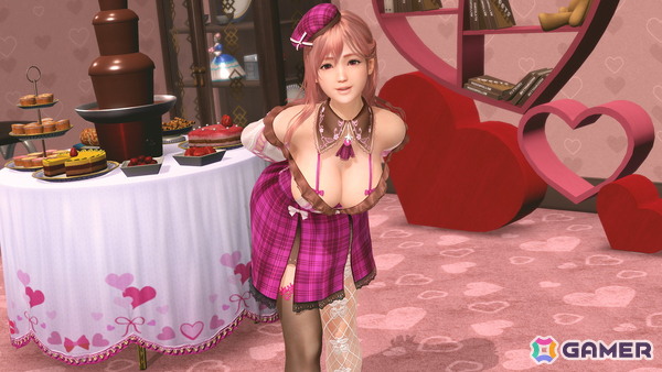 「DEAD OR ALIVE XVV」で新SSR水着「フレサ・ベーゼ」が登場するバレンタインコーデガチャが開催！「甘酸っぱいバレンタインキャンペーン」も実施中の画像