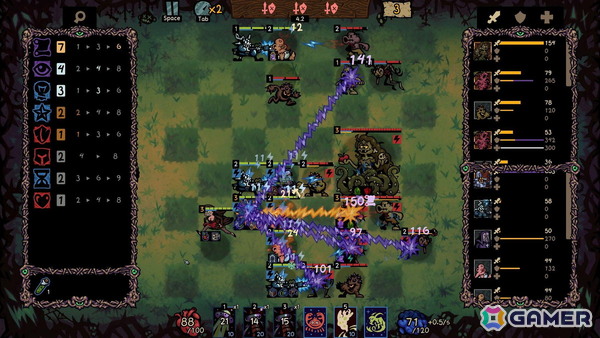 戦略ローグライクオートバトラー「Underboard」がSteamで配信！自分だけのチームを編成してボスを撃破し更なるエリアを解放しようの画像2