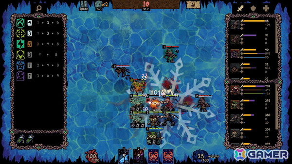 戦略ローグライクオートバトラー「Underboard」がSteamで配信！自分だけのチームを編成してボスを撃破し更なるエリアを解放しようの画像4