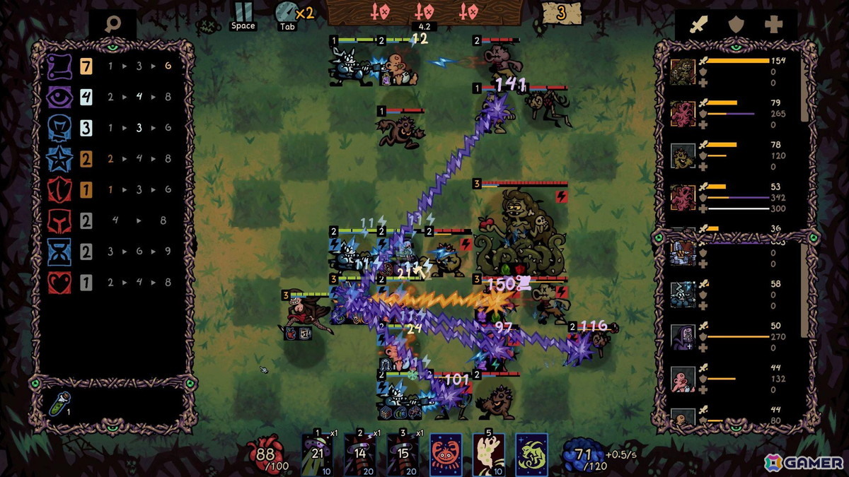 戦略ローグライクオートバトラー「Underboard」がSteamで配信！自分だけのチームを編成してボスを撃破し更なるエリアを解放しようの画像