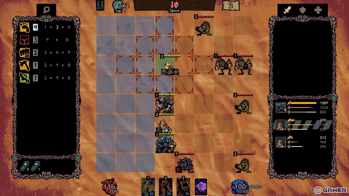 戦略ローグライクオートバトラー「Underboard」がSteamで配信！自分だけのチームを編成してボスを撃破し更なるエリアを解放しようの画像