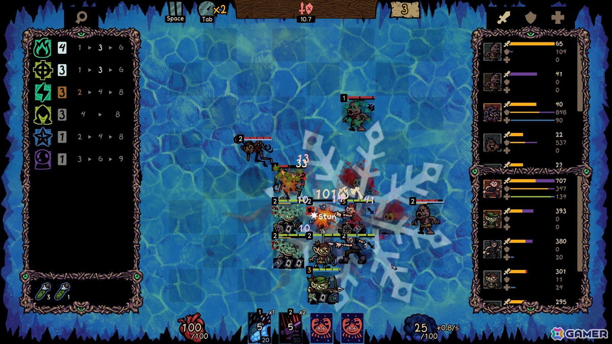 戦略ローグライクオートバトラー「Underboard」がSteamで配信！自分だけのチームを編成してボスを撃破し更なるエリアを解放しようの画像