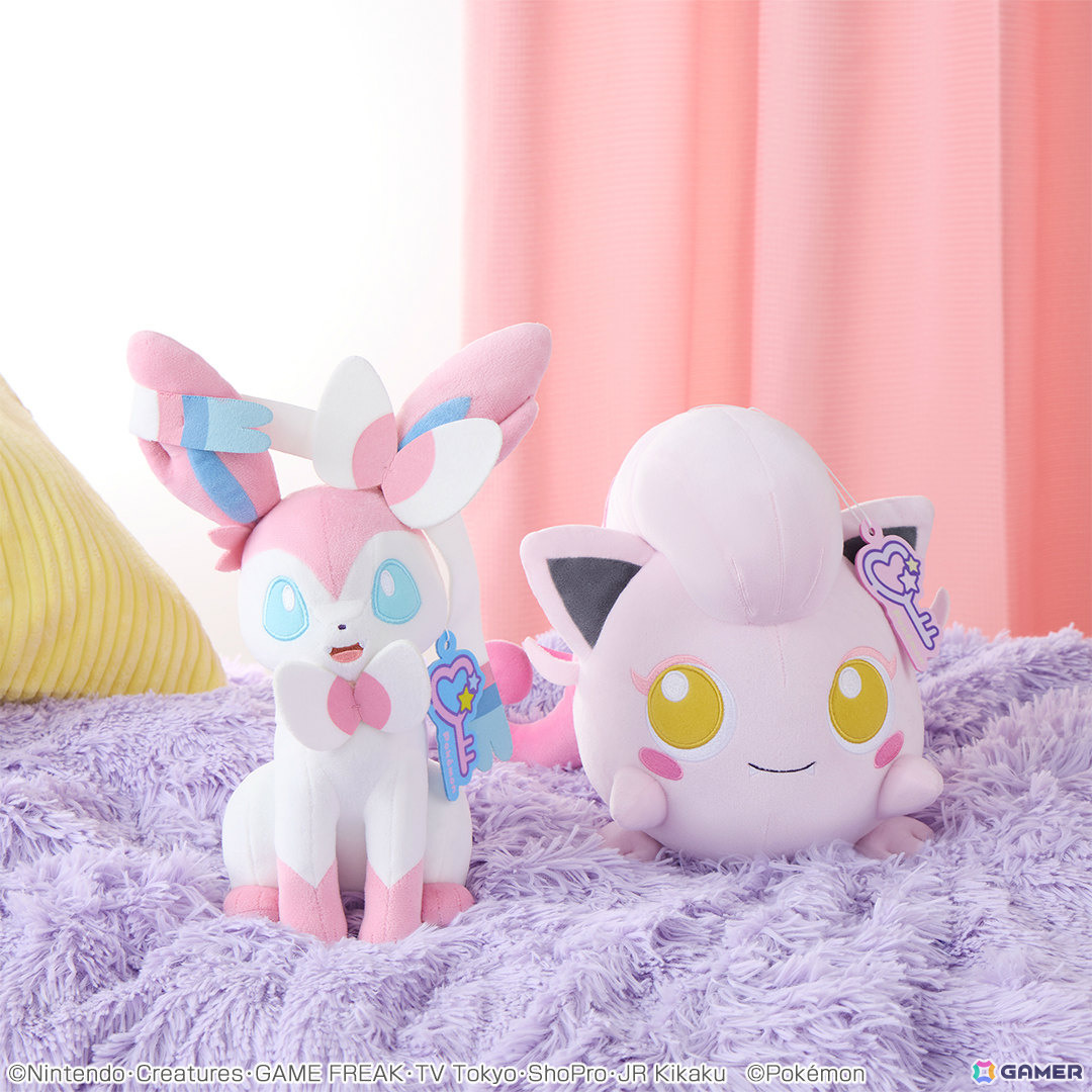 ピカチュウやニンフィアたちがファンシーなデザインで登場!「Pokémon Fancy Time キャンペーン in namco」が2月13日より開催の画像