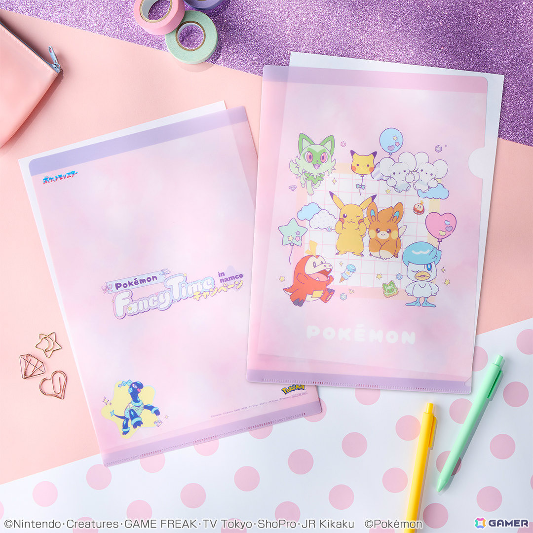 ピカチュウやニンフィアたちがファンシーなデザインで登場!「Pokémon Fancy Time キャンペーン in namco」が2月13日より開催の画像