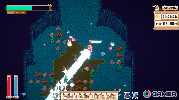 農場シム×モンスター収集×ダンジョンクロウル「Mystical Demon Farm」のSteamページが公開！の画像