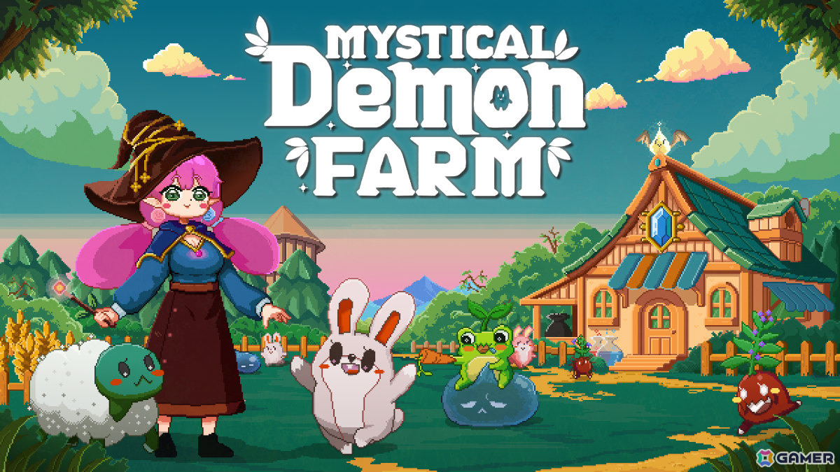 農場シム×モンスター収集×ダンジョンクロウル「Mystical Demon Farm」のSteamページが公開！の画像