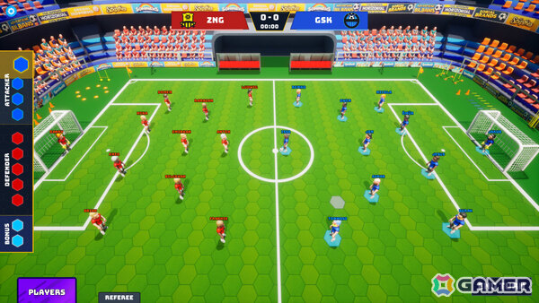 ターン制サッカーゲーム「HexaFootball」のSteamページが公開!反射神経ではなく戦略やポジショニング、予測が勝敗を分けるの画像