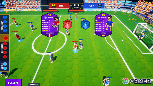 ターン制サッカーゲーム「HexaFootball」のSteamページが公開!反射神経ではなく戦略やポジショニング、予測が勝敗を分けるの画像