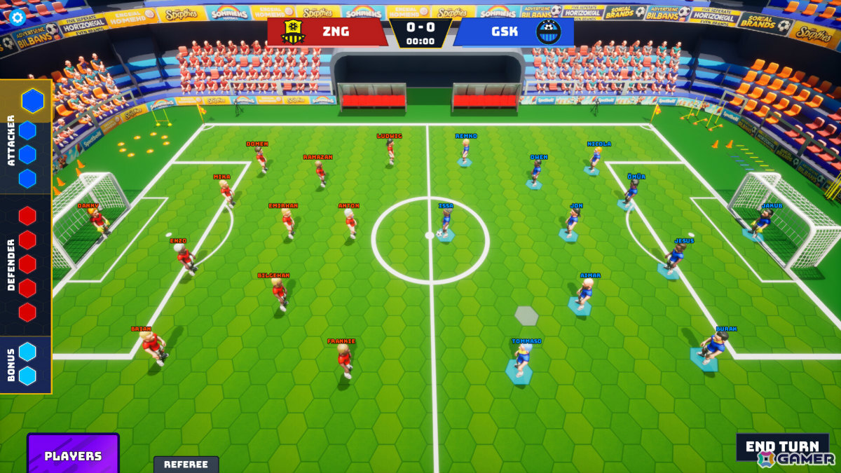 ターン制サッカーゲーム「HexaFootball」のSteamページが公開！反射神経ではなく戦略やポジショニング、予測が勝敗を分けるの画像2