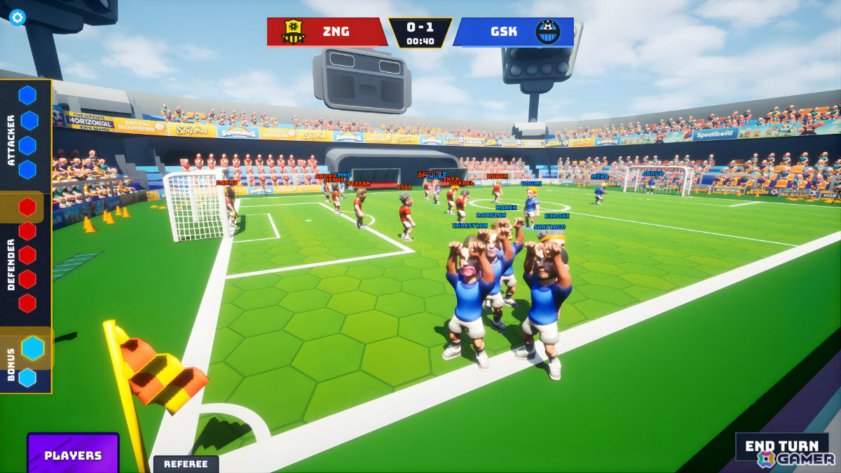 ターン制サッカーゲーム「HexaFootball」のSteamページが公開！反射神経ではなく戦略やポジショニング、予測が勝敗を分けるの画像9