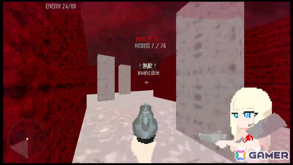 オールドスクール風FPS「ギャルトムラ」の体験版がSteamにて配信！最強のギャルとなって異変に包まれた村を蹂躙しようの画像2