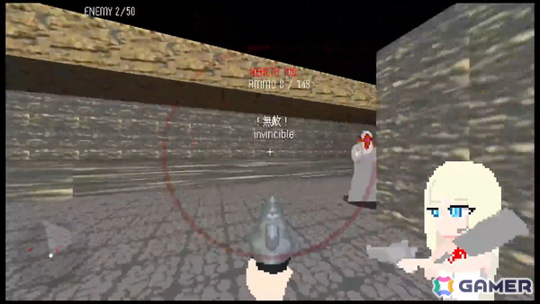 オールドスクール風FPS「ギャルトムラ」の体験版がSteamにて配信！最強のギャルとなって異変に包まれた村を蹂躙しようの画像5