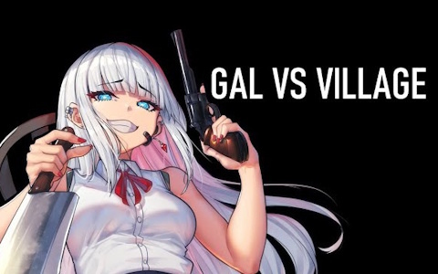 オールドスクール風FPS「ギャルトムラ」の体験版がSteamにて配信！最強のギャルとなって異変に包まれた村を蹂躙しよう