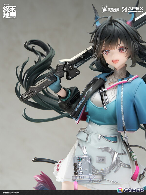「アークナイツ：エンドフィールド」危機対策班の中核を担うチェン・センユーがスケールフィギュアとなって登場！凛とした立ち姿や装備品の質感、表情にも注目の画像4