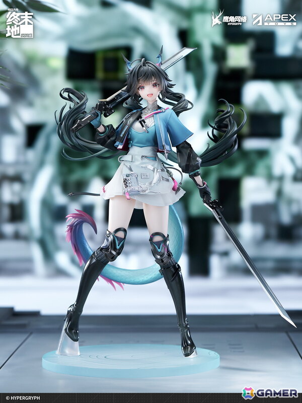 「アークナイツ：エンドフィールド」危機対策班の中核を担うチェン・センユーがスケールフィギュアとなって登場！凛とした立ち姿や装備品の質感、表情にも注目の画像8
