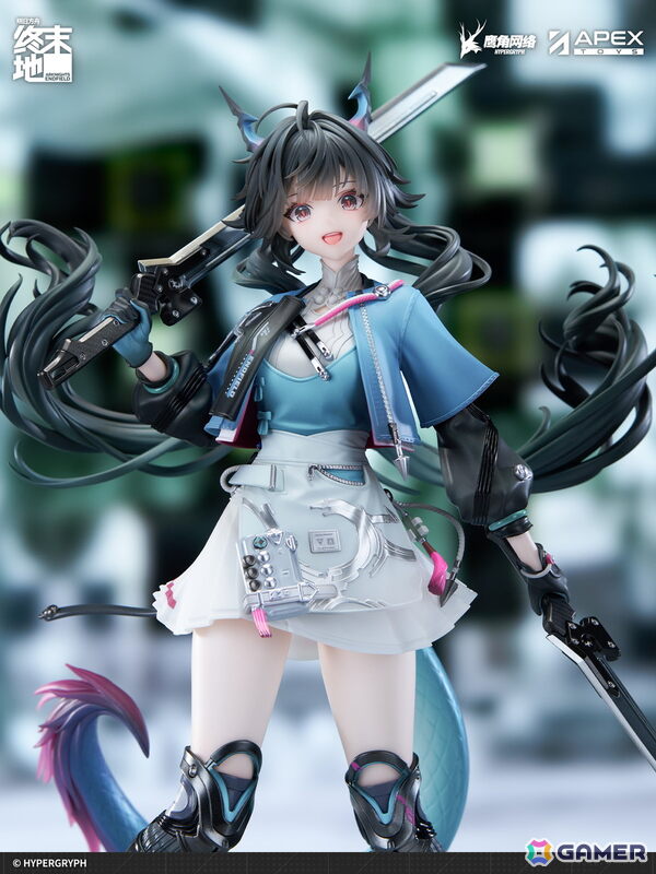 「アークナイツ：エンドフィールド」危機対策班の中核を担うチェン・センユーがスケールフィギュアとなって登場！凛とした立ち姿や装備品の質感、表情にも注目の画像9