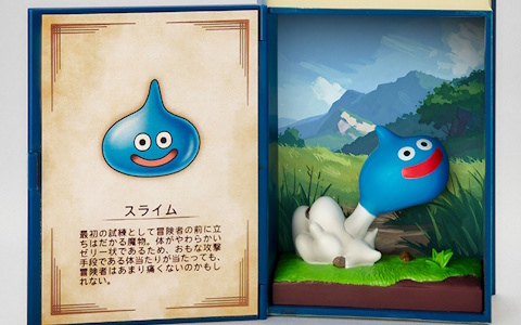 冒険の書からスライムがあらわれた！「ドラゴンクエスト 冒険の書コレクション 討伐モンスターフィギュア」が3月28日に発売