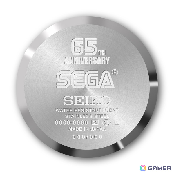 セガ65周年を記念したセイコーのコラボウオッチの予約受付がスタート！ブラックとシルバーの2色展開、ソニックなどが取り入れられたデザインに注目の画像8
