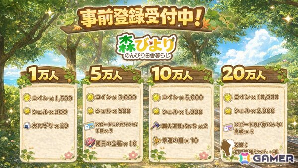 田舎暮らしシム「森びより - のんびり田舎暮らし」が2026年2月26日にiOS/Android向けに配信！日本の癒やし溢れる村を舞台に釣りや農業が楽しめるの画像2