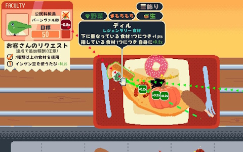 圧倒的高評価率の料理ローグライク「オムレツにそれ入れる？」が正式リリース！140種類以上の食材を組み合わせて戦うオムレツ調理バトルに注目