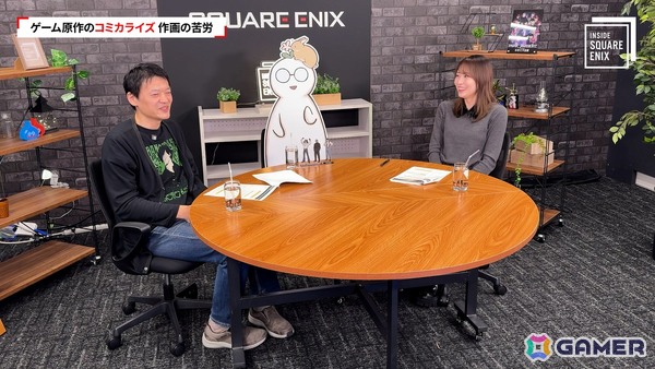 「パラノマサイト」のコミカライズを手掛けた桃山 ひなせ氏とディレクターの石山 貴也氏が出演するWeb動画コンテンツ「INSIDE SQUARE ENIX」が2月12日21時に公開！の画像2