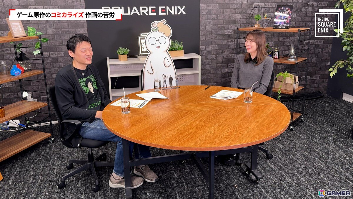「パラノマサイト」のコミカライズを手掛けた桃山 ひなせ氏とディレクターの石山 貴也氏が出演するWeb動画コンテンツ「INSIDE SQUARE ENIX」が2月12日21時に公開！の画像
