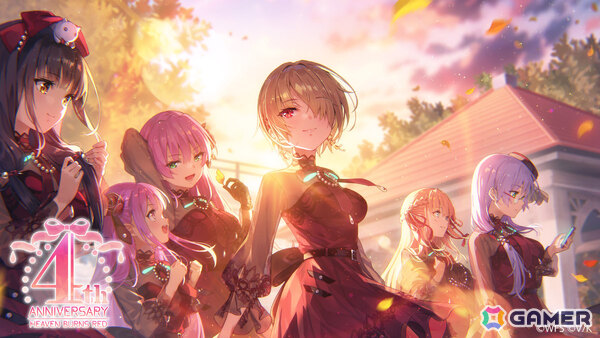 「ヘブバン」はリリース4周年！描き下ろしイラストが登場のミニチュアミュージアム「small worlds」コラボや東京アニメセンターコラボが開催決定の画像1
