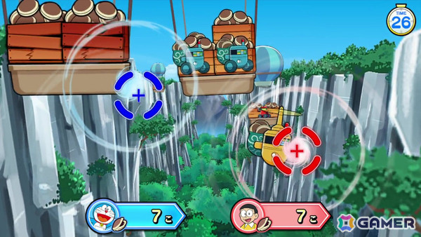 「ドラえもん」でおなじみの空気砲を撃ちまくるキッズ向け空気砲ガンシューティング「ドラえもん いっしょにドッカン空気砲！」が2月下旬より稼働！の画像2
