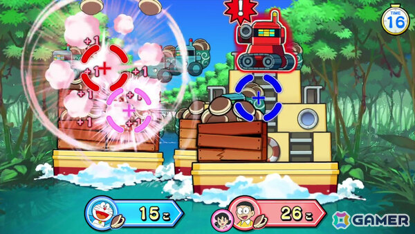 「ドラえもん」でおなじみの空気砲を撃ちまくるキッズ向け空気砲ガンシューティング「ドラえもん いっしょにドッカン空気砲！」が2月下旬より稼働！の画像9