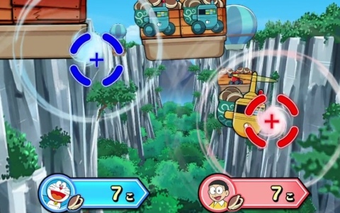 「ドラえもん」でおなじみの空気砲を撃ちまくるキッズ向け空気砲ガンシューティング「ドラえもん いっしょにドッカン空気砲！」が2月下旬より稼働！