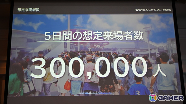 「TGS2026」5日間開催、ファミリーゲームパークの移設、セサザウルスお披露目などのトピックが並んだ開催発表会をレポートの画像