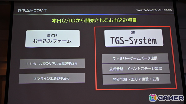 「TGS2026」5日間開催、ファミリーゲームパークの移設、セサザウルスお披露目などのトピックが並んだ開催発表会をレポートの画像