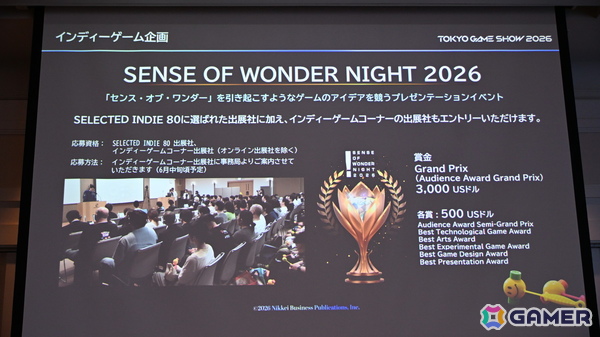 「TGS2026」5日間開催、ファミリーゲームパークの移設、セサザウルスお披露目などのトピックが並んだ開催発表会をレポートの画像