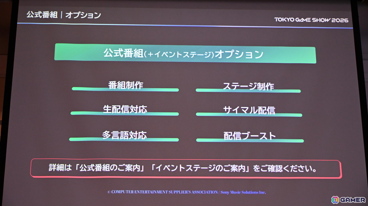 「TGS2026」5日間開催、ファミリーゲームパークの移設、セサザウルスお披露目などのトピックが並んだ開催発表会をレポートの画像55