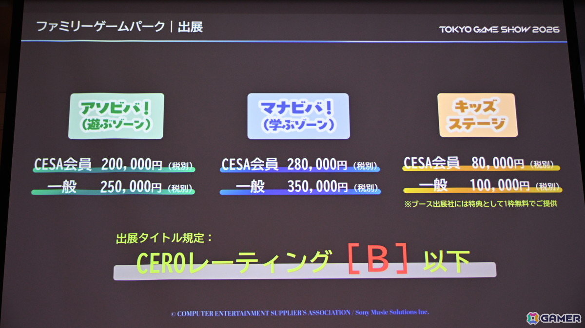 「TGS2026」5日間開催、ファミリーゲームパークの移設、セサザウルスお披露目などのトピックが並んだ開催発表会をレポートの画像62