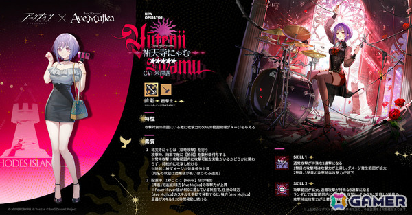 「アークナイツ」×「BanG Dream! Ave Mujica」のコラボが開催！豊川祥子、三角初華、若葉睦、祐天寺にゃむ、八幡海鈴がオペレーターにの画像3