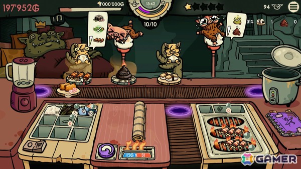 ローグライク・寿司レストラン経営ゲーム「へいお待ち！ゴブリン寿司」PC/モバイルで早期アクセス配信が開始！の画像