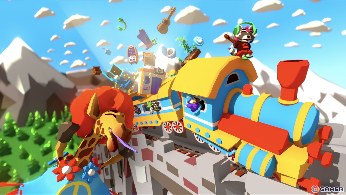 ヨーロッパの風景を横断するローグライト・ストラテジーパズルゲーム「ごちゃまぜトレイン」のデモ版が公開!Kickstarterキャンペーンも実施への画像