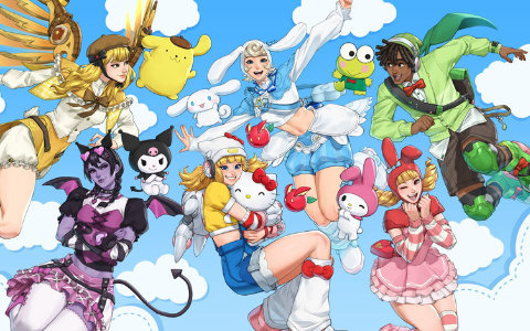 「オーバーウォッチ」と「ハローキティ・アンド・フレンズ」のコラボレーションが登場！シーズン1が本日2月11日よりスタートの画像