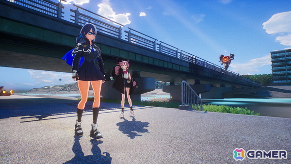 女子高生ヒーローが怪獣と戦うアクションゲーム「マイトレイア」の体験版がSteamで配信!アニメスタイルで繰り広げられる爽快アクションに注目の画像