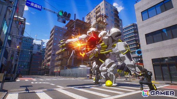 女子高生ヒーローが怪獣と戦うアクションゲーム「マイトレイア」の体験版がSteamで配信!アニメスタイルで繰り広げられる爽快アクションに注目の画像