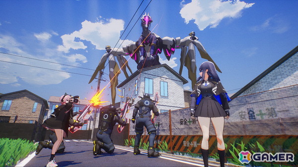 女子高生ヒーローが怪獣と戦うアクションゲーム「マイトレイア」の体験版がSteamで配信!アニメスタイルで繰り広げられる爽快アクションに注目の画像