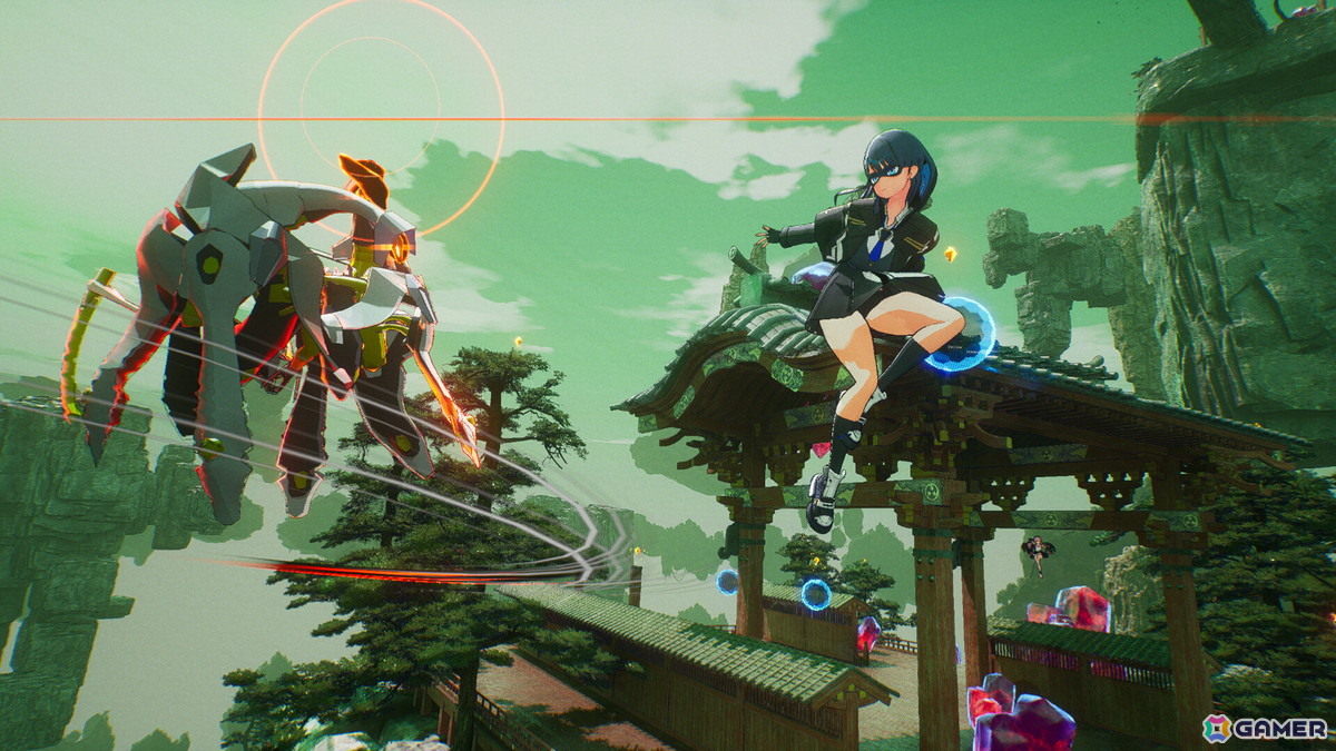 女子高生ヒーローが怪獣と戦うアクションゲーム「マイトレイア」の体験版がSteamで配信！アニメスタイルで繰り広げられる爽快アクションに注目の画像21