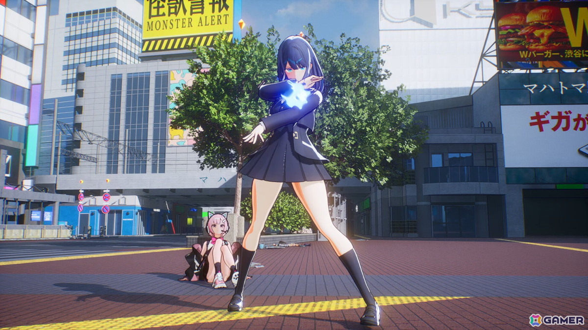 女子高生ヒーローが怪獣と戦うアクションゲーム「マイトレイア」の体験版がSteamで配信!アニメスタイルで繰り広げられる爽快アクションに注目の画像